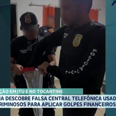 Polícia desarticula central telefônica usada para golpes em Itu e Tocantins