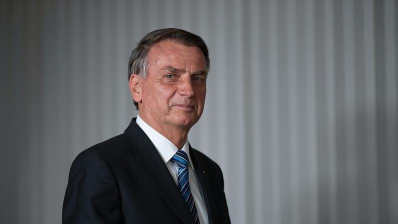 Jair Bolsonaro: ex-presidente cumpre pena de 27 anos por tentativa de golpe. (Foto: Andressa Anholete/Bloomberg)