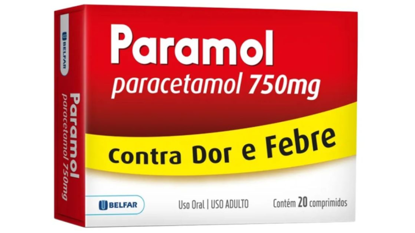 Lote de remédio à base de paracetamol é suspenso pela Anvisa