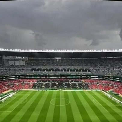 Protocolo de tempestade é ativado no México x Inglaterra no Estádio Azteca