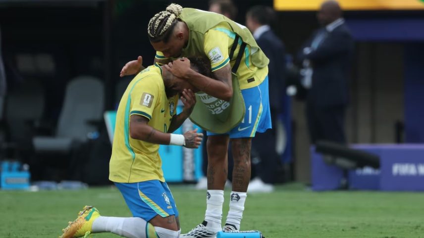 Neymar chorou muito aqui no MetLife. Sabia que depois da quarta Copa do Mundo perdida, não haverá quinta. Adeus à Seleção Brasileira
