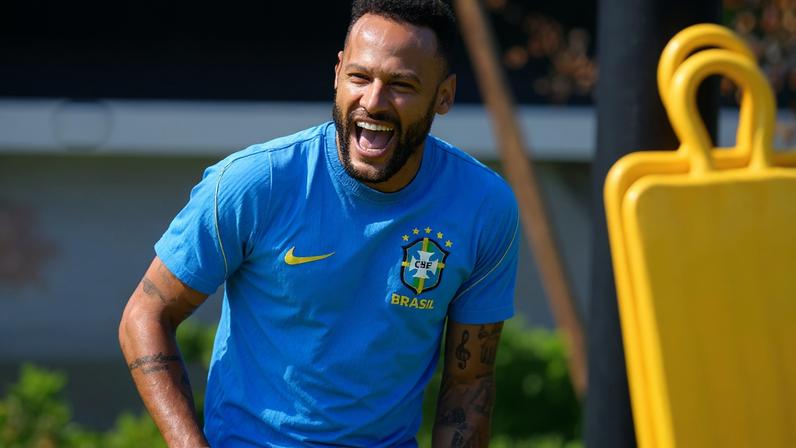 Neymar não deve estar entre os titulares hoje