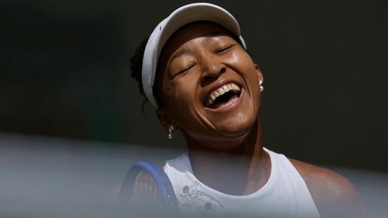 Naomi Osaka is in flow on the grass after finding it a tough surface to crack.