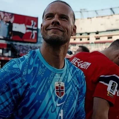 Quem é Orjen Nyland, o goleiro da Noruega que busca frear o Brasil