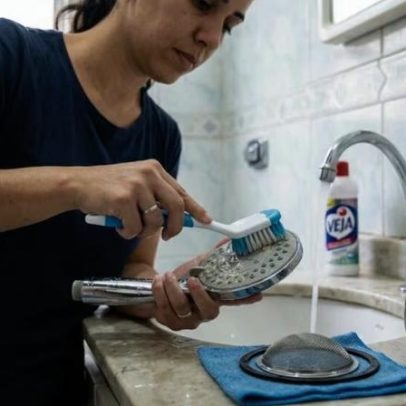 Manutenção simples resolve problemas de pressão e entupimento em chuveiros