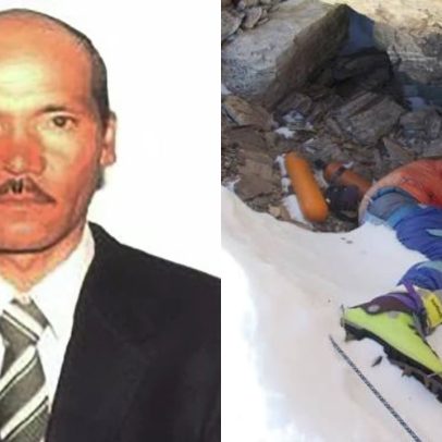 Corpo congelado no Everest é identificado após 30 anos