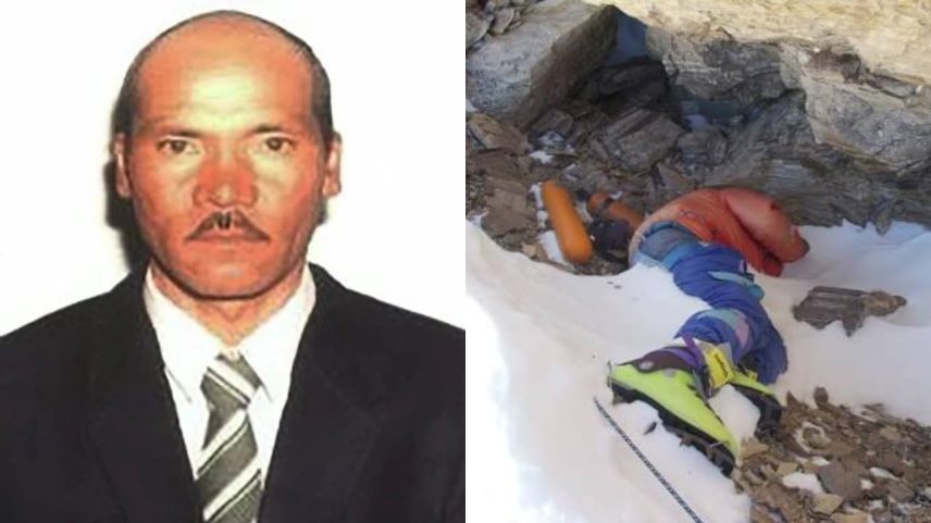 Alpinista morto, conhecido como "Green Boots", foi reconhecido como o indiano Dorje Morup