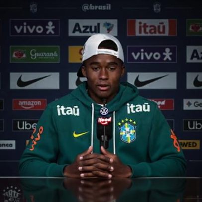 Endrick elogia Ancelotti: não tem medo, é iluminado