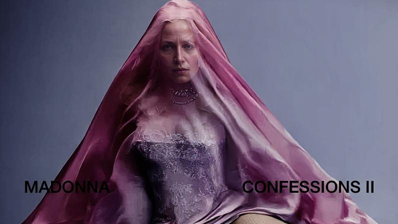 Capa do álbum "Confessions II", de Madonna