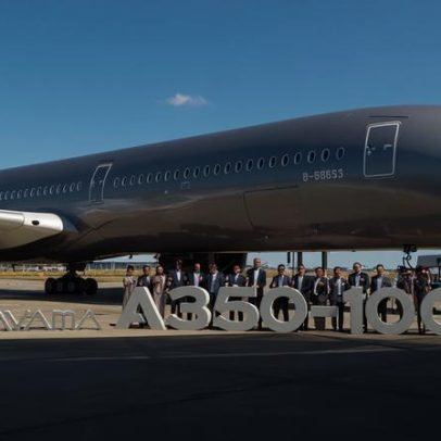 Projeto StarLux A350-1000 realiza entrega de aeronaves especiais