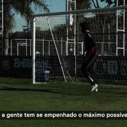 Hugo Souza analisa preparação do Corinthians na intertemporada