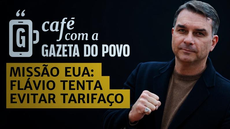 Flávio vai aos EUA para barrar tarifa sobre produtos brasileiros