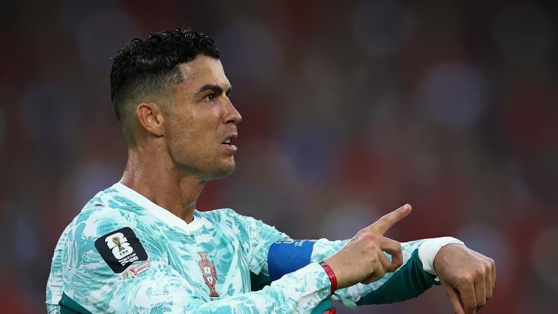Cristiano Ronaldo marcou seu primeiro gol em mata-mata de Copa.