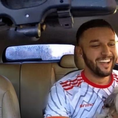 Motorista de aplicativo reencontra cachorro desaparecido durante corrida