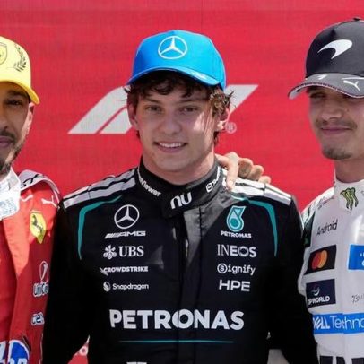 Antonelli vence sprint no GP da Inglaterra; Ferrari fica atrás, Bortoleto em 14º