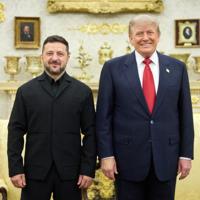 Trump e Zelensky se reencontram após conversa turbulenta de 2025