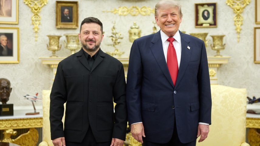 Trump e Zelensky se reencontram após conversa turbulenta de 2025
