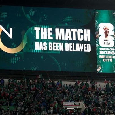 México x Inglaterra nas oitavas é adiado em uma hora