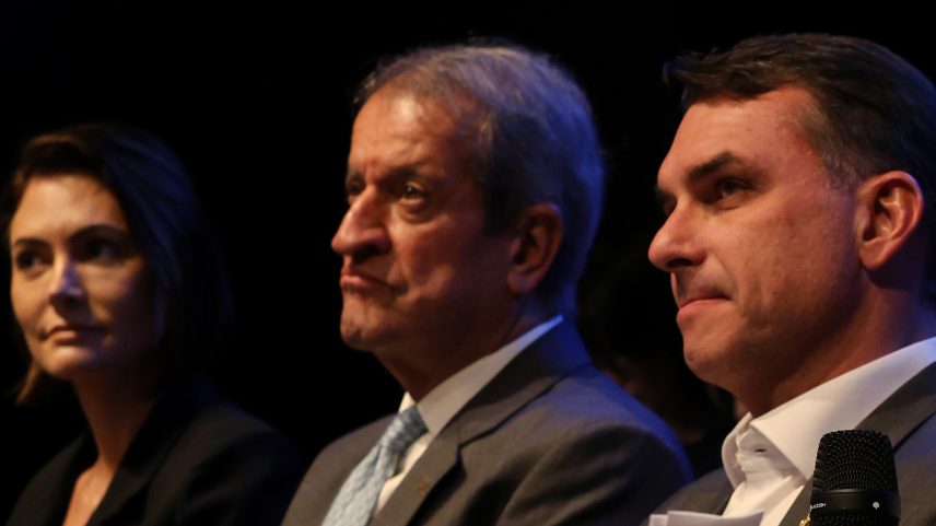 Michelle e Flávio entraram em conflito nos últimos dias