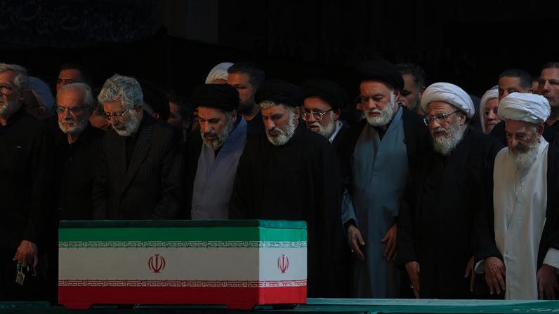 Funeral do aiatolá Ali Khamenei, morto em fevereiro durante um ataque aéreo