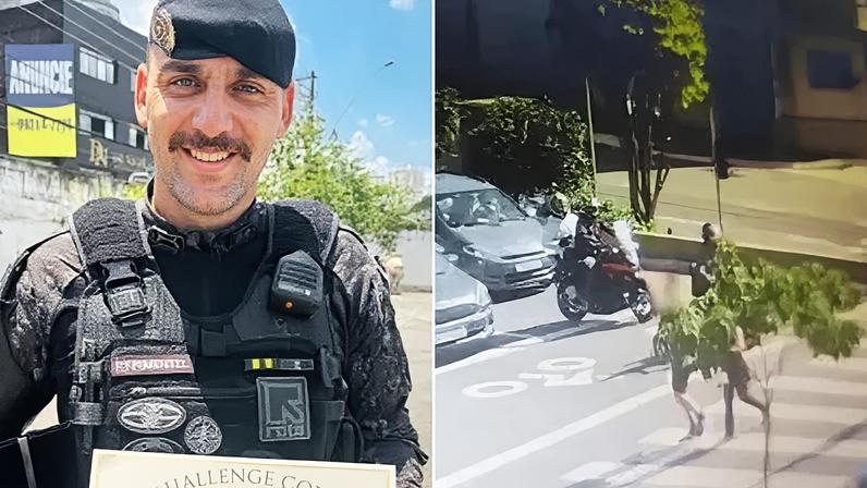 O tenente da Rota (Rondas Ostensivas Tobias de Aguiar) Ronickson Pimentel dos Santos, foi baleado durante uma tentativa de execução na manhã de sábado (27) em São Caetano do Sul