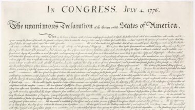 Declaração de Independência dos Estados Unidos: 250 anos. (Foto: Wikimedia)