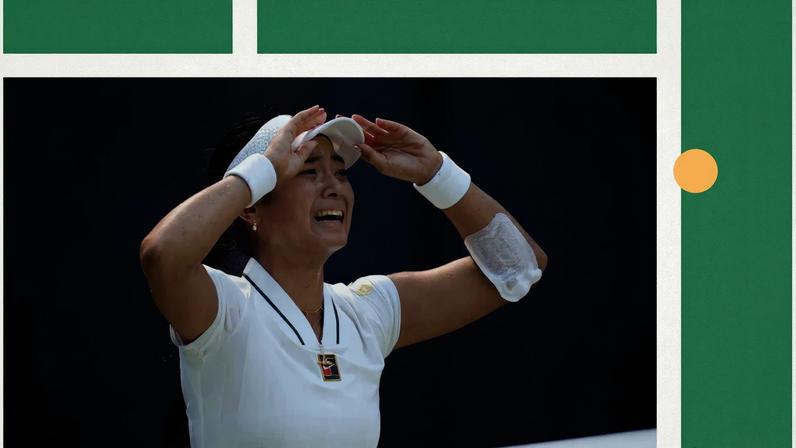 Alex Eala made the second week of a Grand Slam for the first time at Wimbledon.