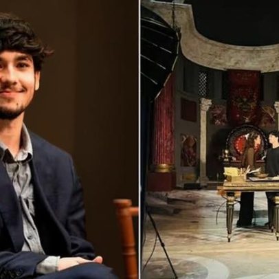 Pedro Serra celebra estreia em A Ira do Herdeiro com carinho de Bel Kutner