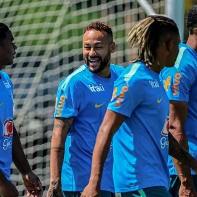 Calor extremo marca treino da seleção antes das oitavas da Copa