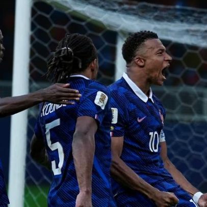 Mbappé iguala Messi na artilharia; França avança às quartas diante do Paraguai