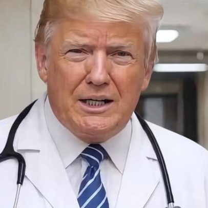 Trump publica vídeo com IA simulando médico que cura críticas de celebridades