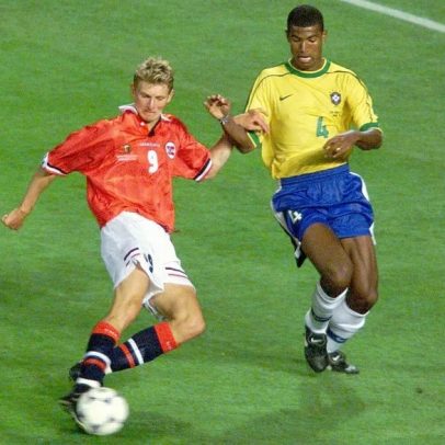 O Haaland antes do Haaland: Brasil sofreu com 9 norueguês em 1998