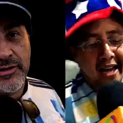 Brasileiros contam por que trocam a amarelinha pela camisa da Argentina