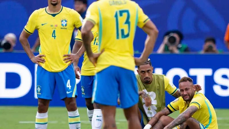 Neymar chorou