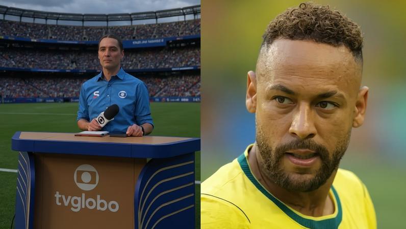 Montagem colorida de Ana Thaís Matos e Neymar Jr. - Metrópoles