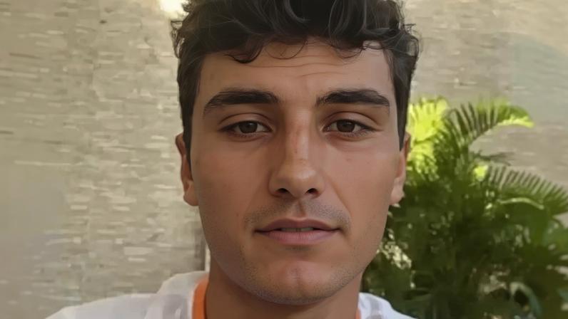 Andrés Krauter tinha 17 anos