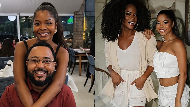 Dudu Nobre e Adriana Bombom celebram aniversário de primogênita
