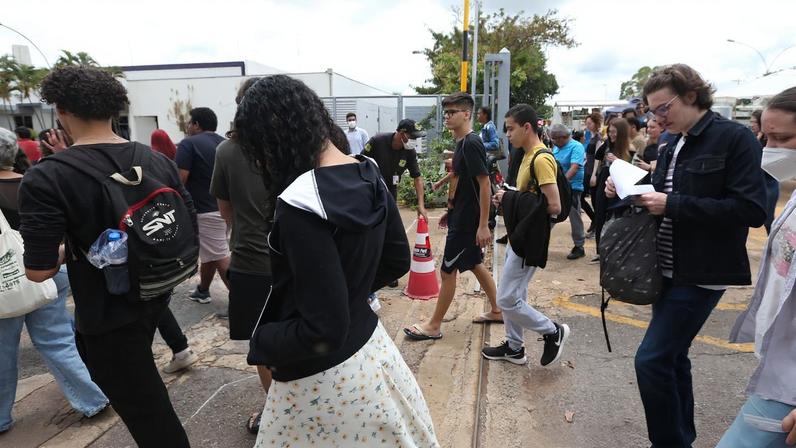 Abertura dos portões, segunda etapa do Exame Nacional do Ensino Médio (Enem) 2022.