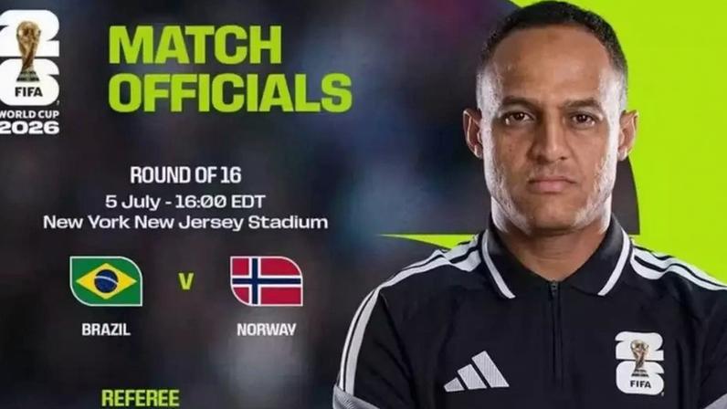 Ismail Elfath já apitou duas derrotas da Seleção Brasileira.