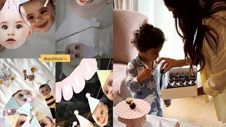 Bruna Biancardi organiza festa de aniversário para filha Mel — Foto: Instagram/ Reprodução