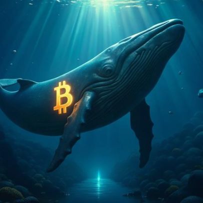 Baleias compram R$ 86 bi em Bitcoin durante saída recorde de ETFs