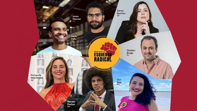 Bancada da esquerda radical quer derrotar a extrema direita nas eleições de 2026. (Foto: Reprodução Site)