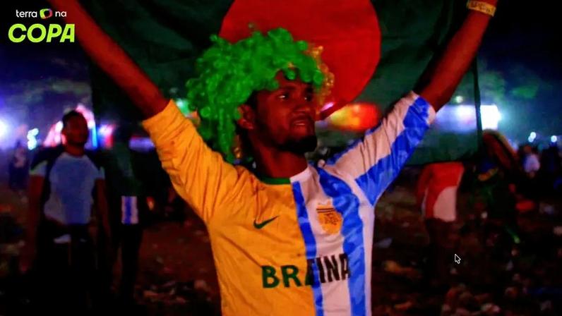 Torcida brasileira em Bangladesh tem fãs fervorosos e rivalidade com a Argentina