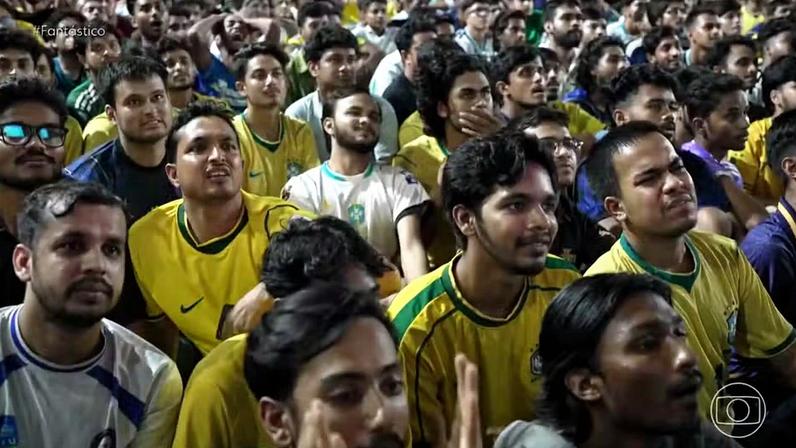 Bangladesh torce pelo Brasil — Foto: Reprodução/TV Globo