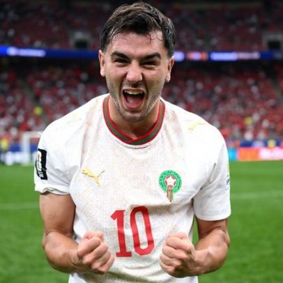 Brahim Díaz brilha por Marrocos e iguala marca de Bruno Guimarães