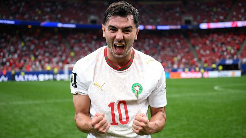 Brahim Díaz brilha por Marrocos e iguala marca de Bruno Guimarães