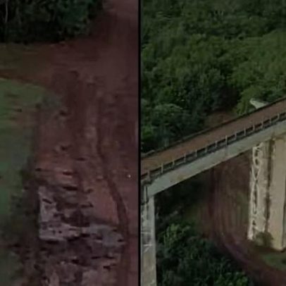 Criança sofre acidente com a mesma equipe de jovem sem corda em ponte SP