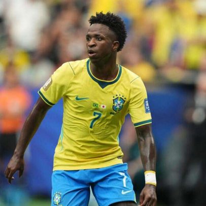 Jornal espanhol critica ausência de Vinícius Júnior em pênalti
