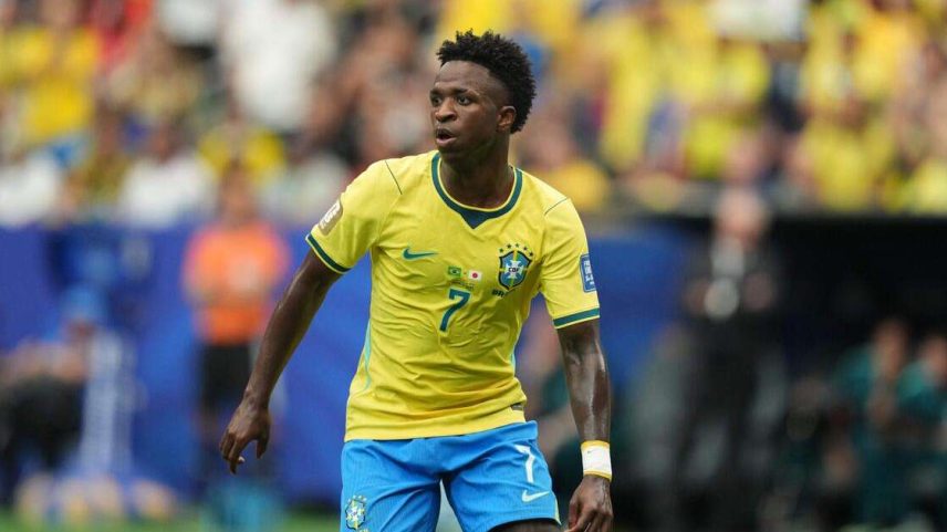Vini Jr. vem sofrendo duras críticas por ausência em cobrança de pênalti