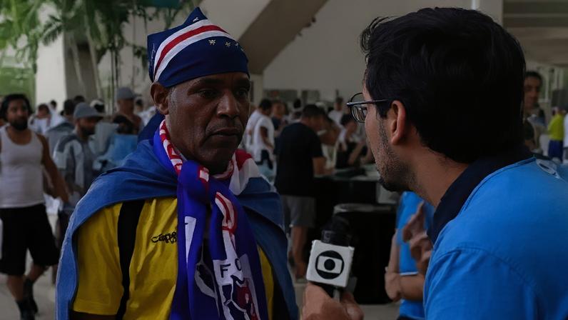 Repórter entrevista pai de Vozinha